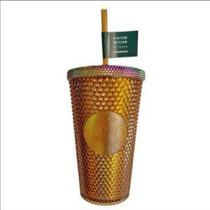 Starbucks limited edition 2021 gold tumbler NEW